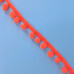 Pom-Pom traka / 10 mm / Narandžasta