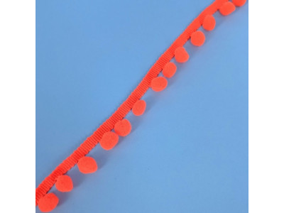 Pom-Pom traka / 10 mm / Narandžasta