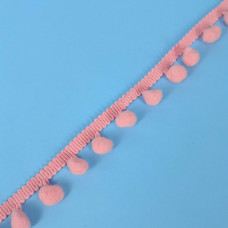 Pom-Pom traka / 10 mm / Roze