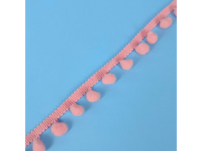 Pom-Pom traka / 10 mm / Roze