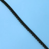 Pom-Pom traka / 10 mm / Crna