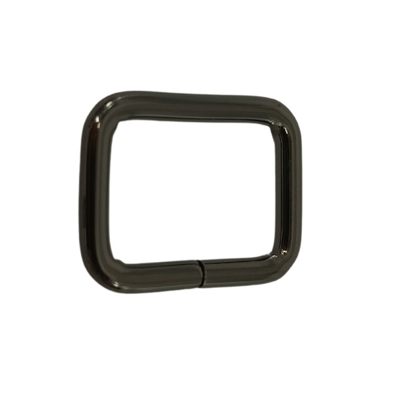 PREMIUM Metalna pravougaona alka 25 mm 