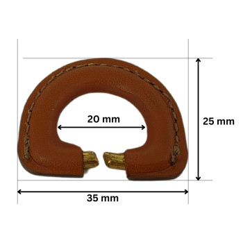 PREMIUM Kozna alka 20 mm 