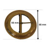 PREMIUM Metalna snala 55 mm