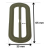PREMIUM Plasticna snala 50 mm