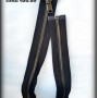 Rajsferslus T8 - 65 cm - Deljiv - Black Nickel