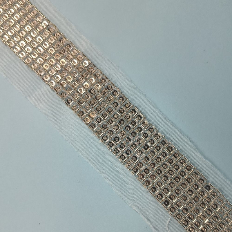 Traka sa perlicama i sljokicama 45 mm
