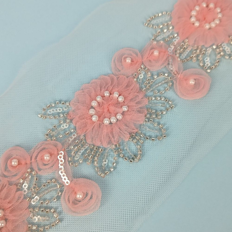 Ukrasna traka / Perlice - Biser / 55 mm