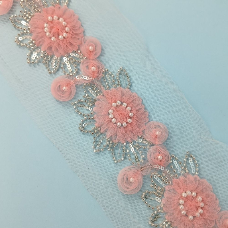 Ukrasna traka / Perlice - Biser / 55 mm