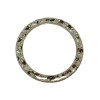 PREMIUM Ukrasna okrugla alka 30 mm