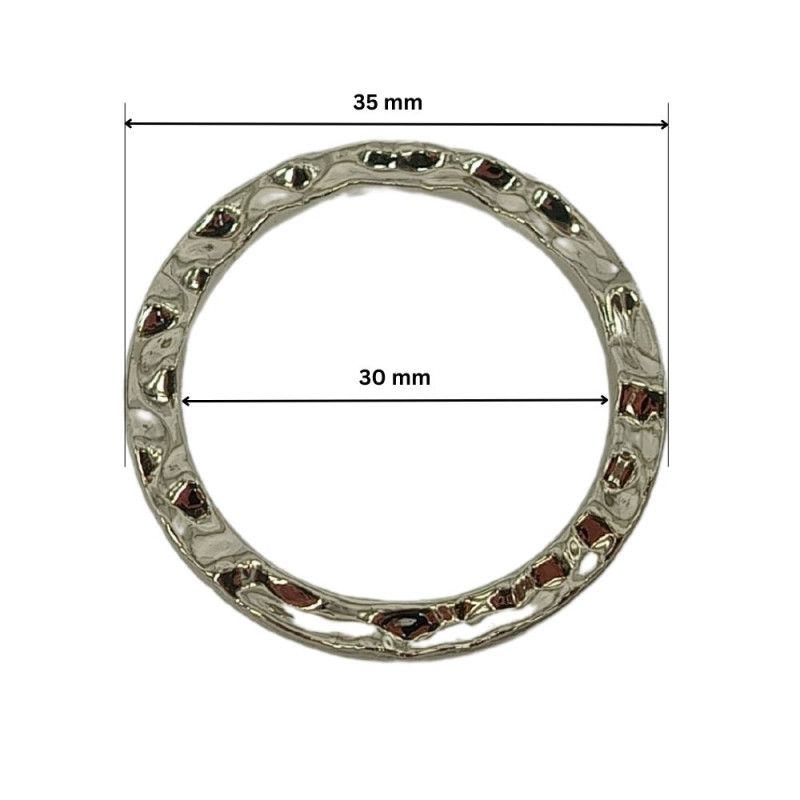 PREMIUM Ukrasna okrugla alka 30 mm PREMIUM Ukrasna okrugla alka 30 mm