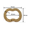 PREMIUM Ukrasna alka 50 mm