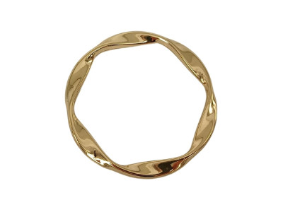 PREMIUM Ukrasna okrugla alka 50 mm