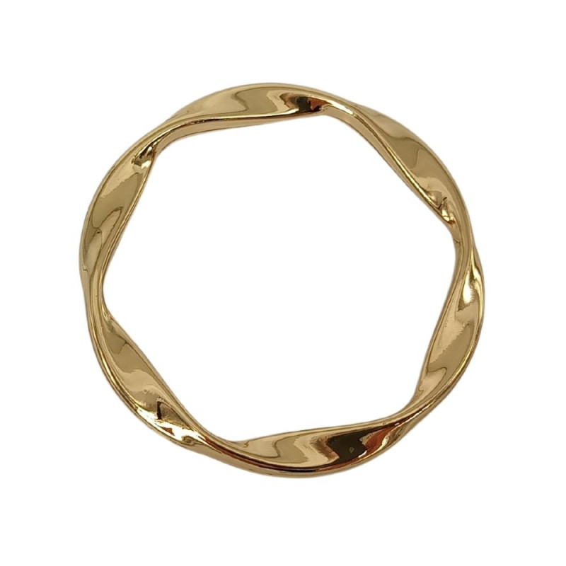 PREMIUM Ukrasna okrugla alka 50 mm