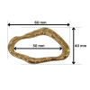 PREMIUM Ukrasna alka 50 mm